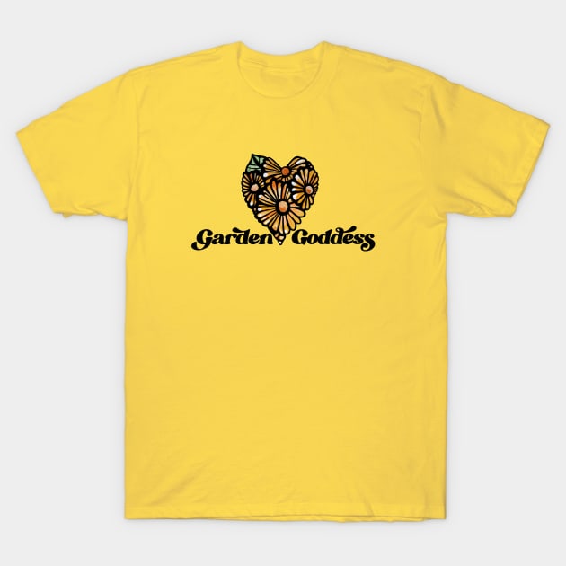 Garden Goddess T-Shirt by bubbsnugg